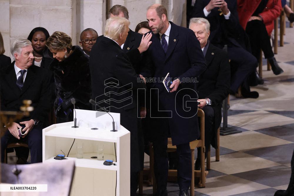 Official Reopening of Notre-Dame de Paris - Inside