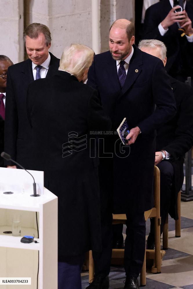Official Reopening of Notre-Dame de Paris - Inside