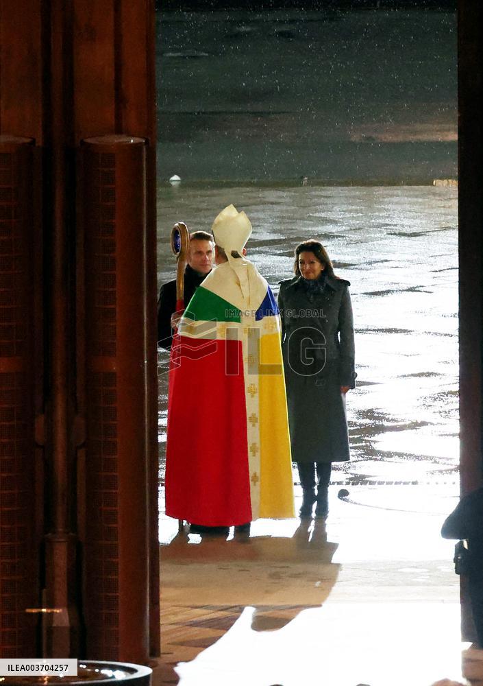 Official Reopening of Notre-Dame de Paris - Inside