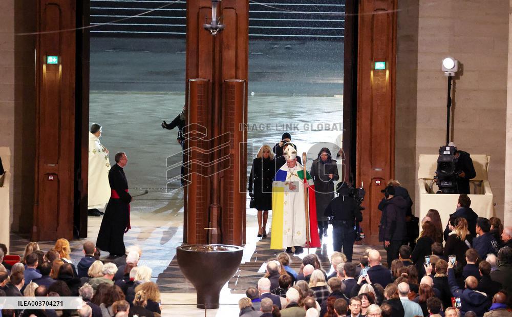 Official Reopening of Notre-Dame de Paris - Inside