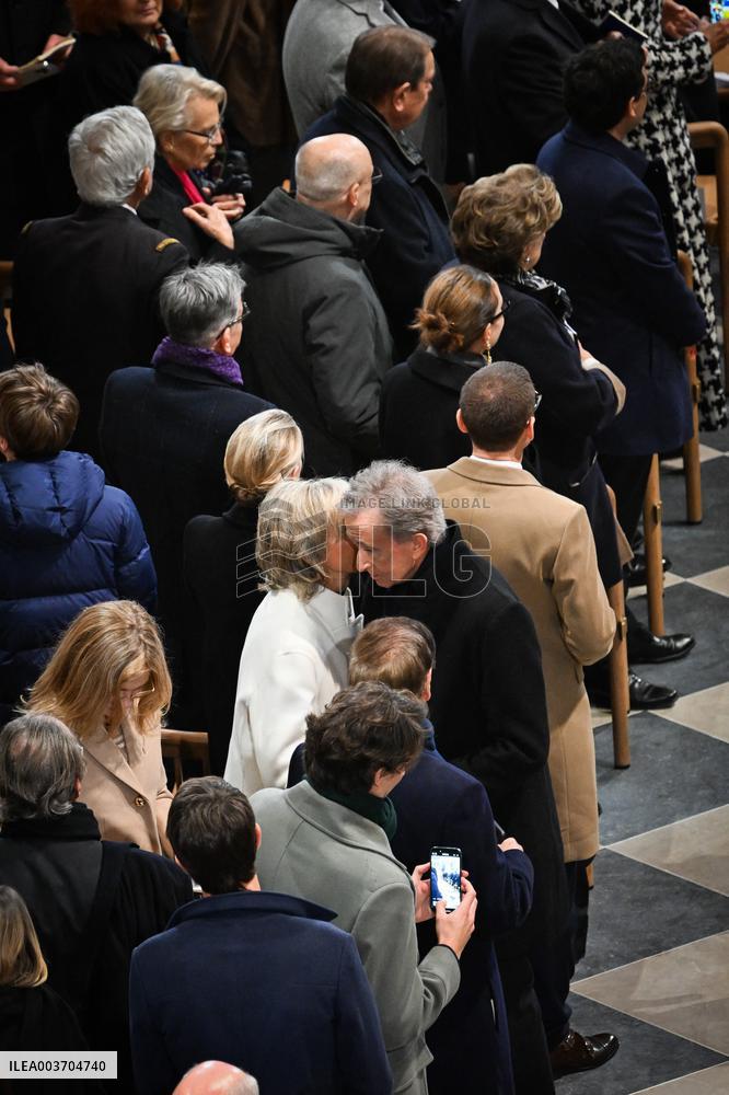 Official Reopening of Notre-Dame de Paris - Inside