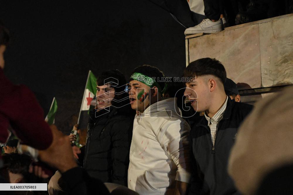 Syrians In Istanbul Celebrate Fall Of Assad Regime