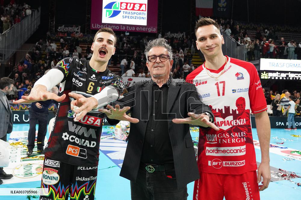 VOLLEY - Superlega Serie A - Sir Susa Vim Perugia vs Gas Sales Bluenergy Piacenza