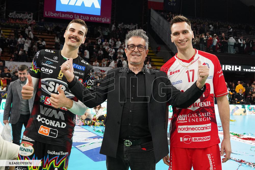 VOLLEY - Superlega Serie A - Sir Susa Vim Perugia vs Gas Sales Bluenergy Piacenza