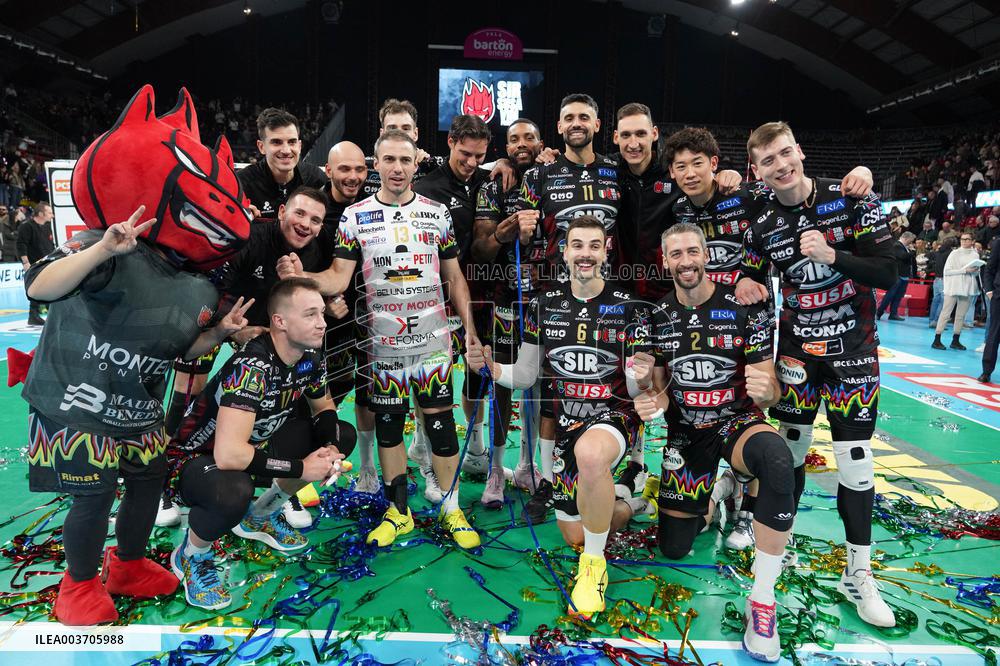 VOLLEY - Superlega Serie A - Sir Susa Vim Perugia vs Gas Sales Bluenergy Piacenza