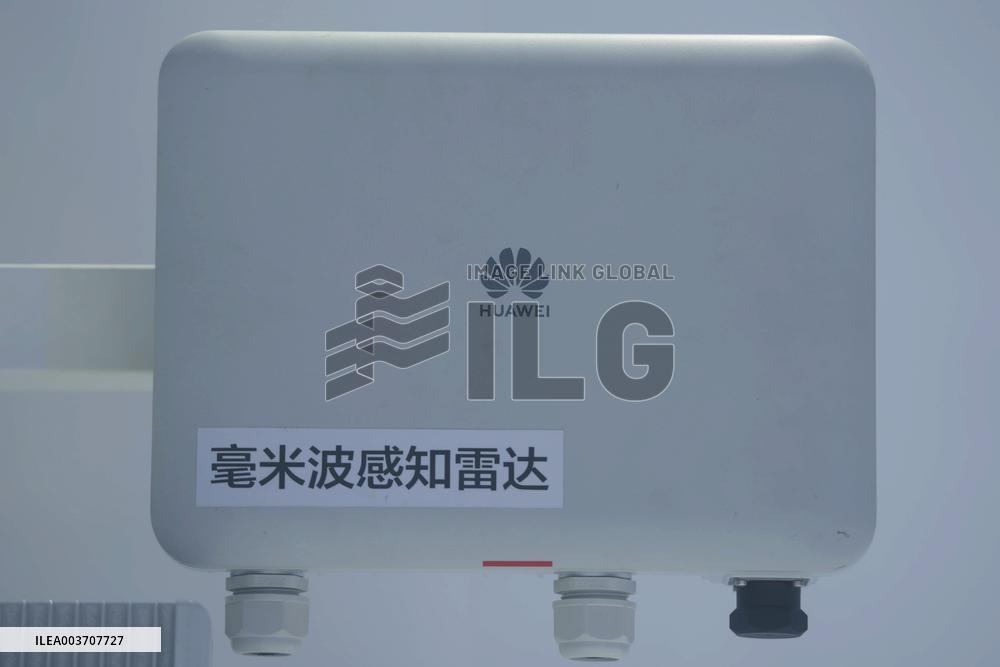 Huawei's stand at the Zhejiang International Smart Transportation Industry Expo