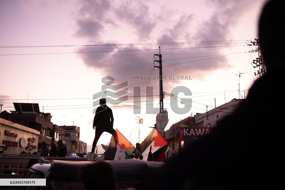 Syrian Opposition Celebrate The End Of Assad Regime - Lebanon