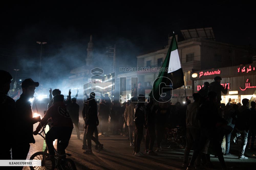 Syrian Opposition Celebrate The End Of Assad Regime - Lebanon