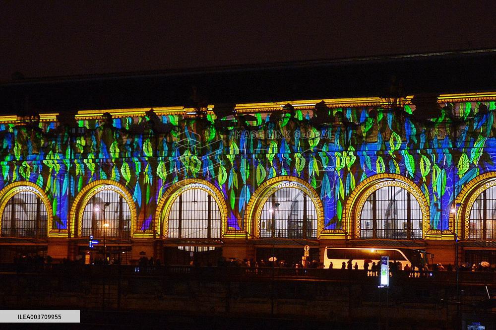 Illumination of The Orsay Museum Facade - Paris