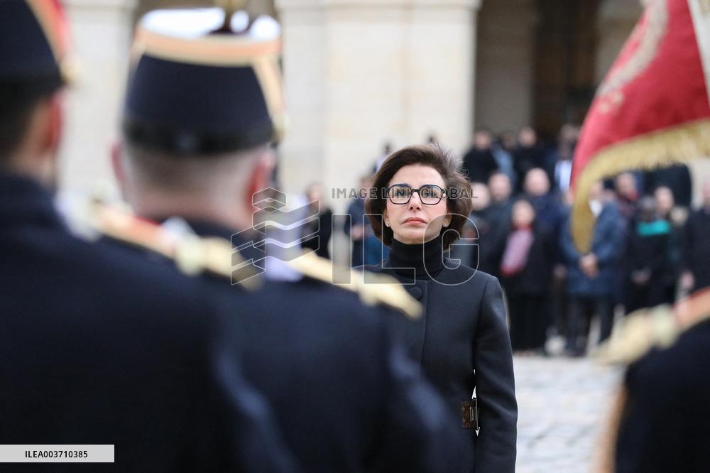 Rachida Dati Meets Guinea-Bissau's President - Paris