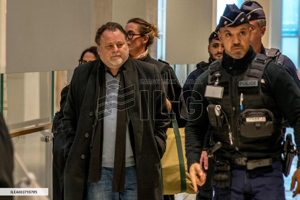 Christophe Ruggia Trial For Sexual Offences - Paris