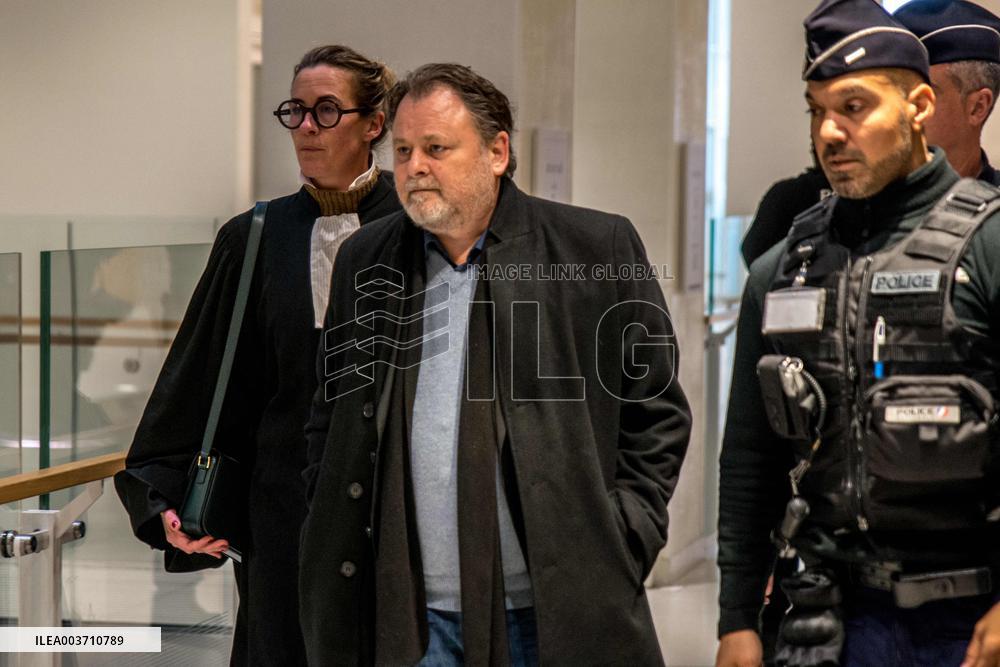 Christophe Ruggia Trial For Sexual Offences - Paris
