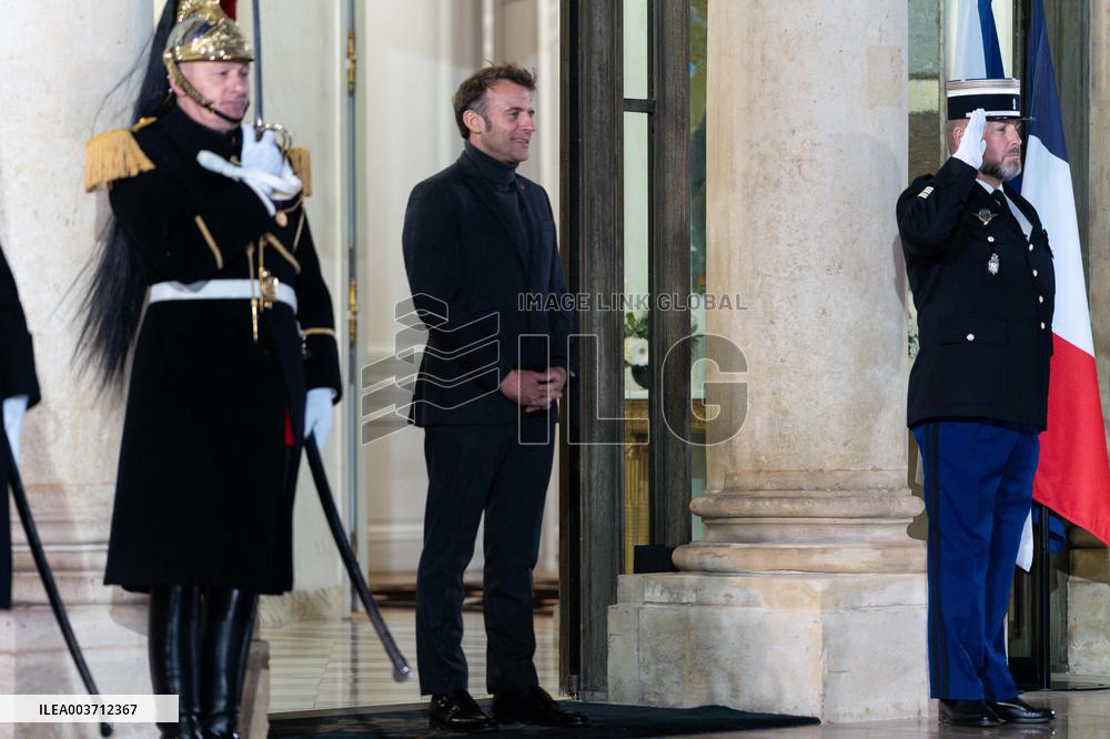 Paraguay's President At The Elysee - Paris