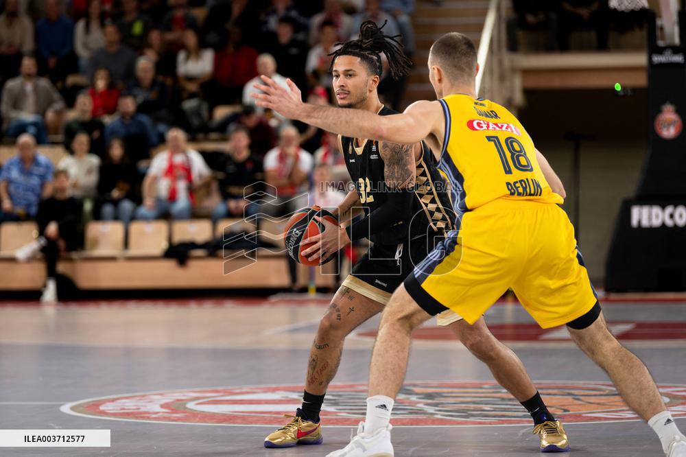 Euroleague - AS Monaco v Alba Berlin