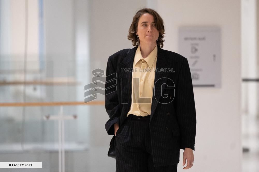Day 2 of the Trial of Christophe Ruggia accused of sexually assaulting Adele Haenel - Paris