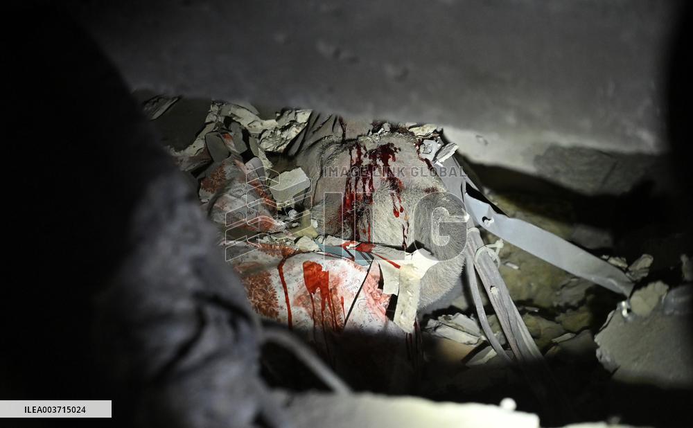 Russian missile attack on Zaporizhzhia