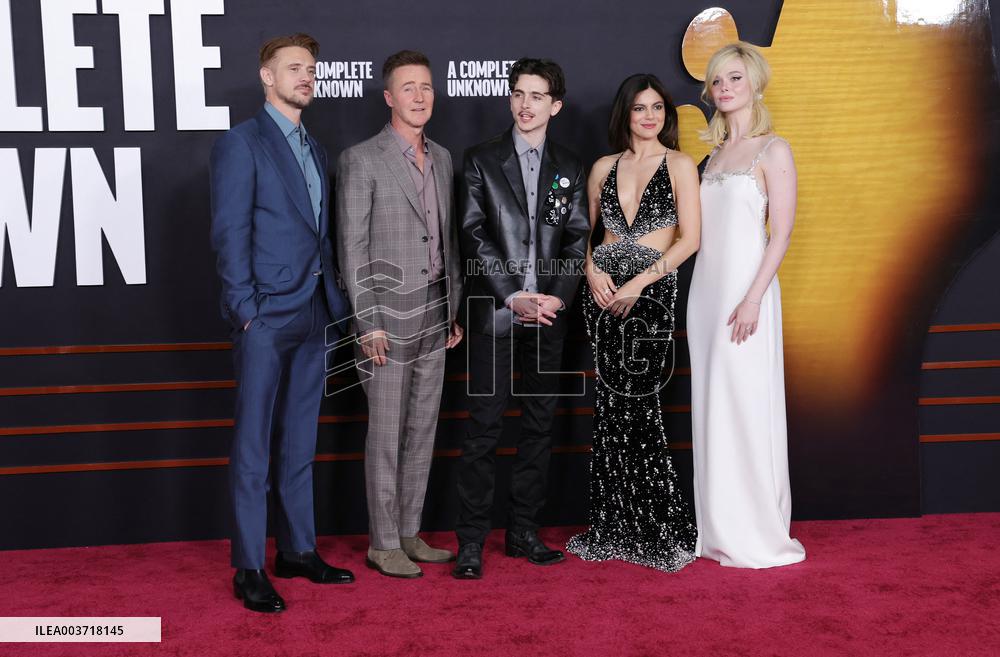 A Complete Unknown Premiere - LA