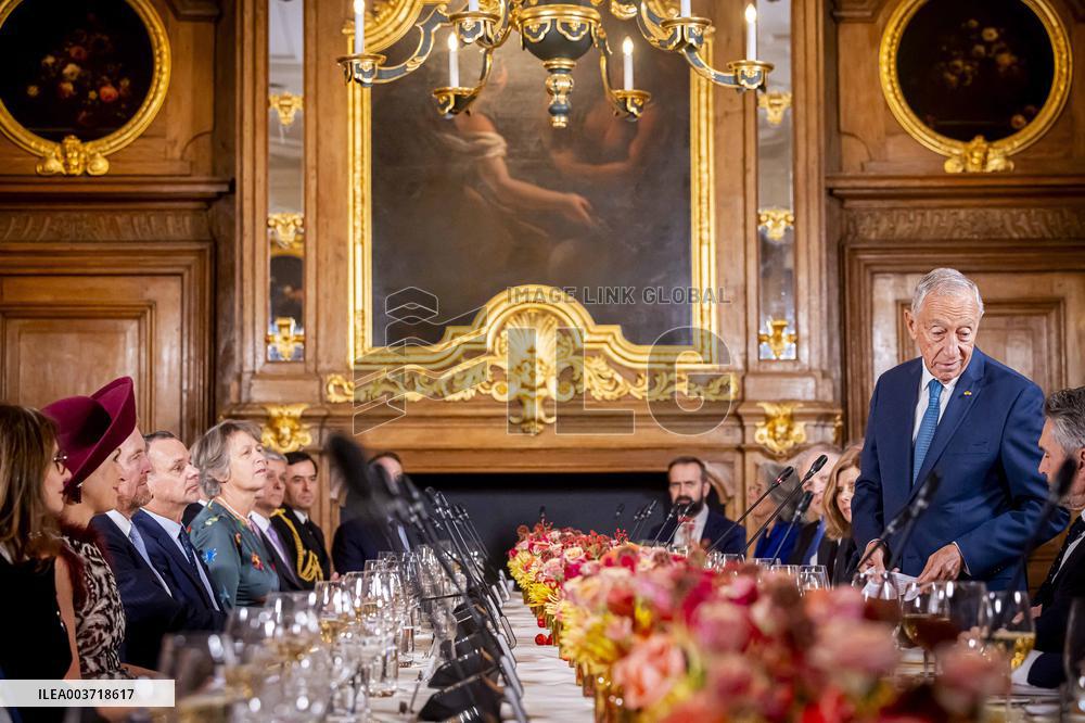 State Visit Of Portugal's President Day 2 - The Hague