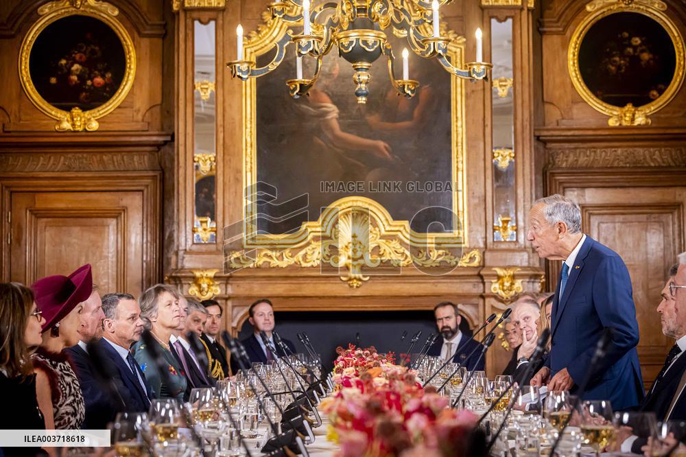 State Visit Of Portugal's President Day 2 - The Hague
