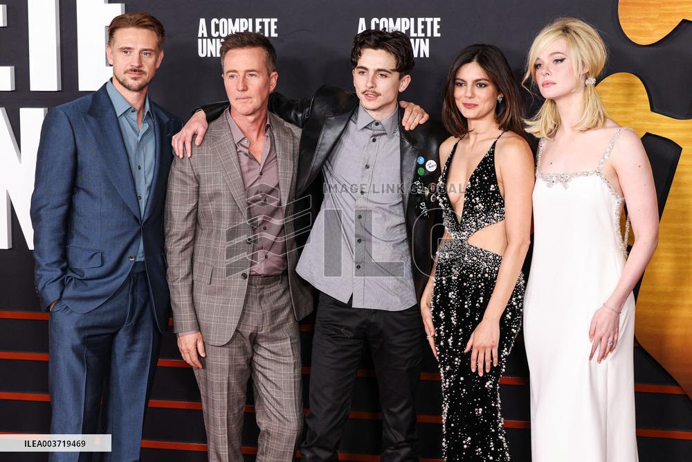 A Complete Unknown Premiere - LA