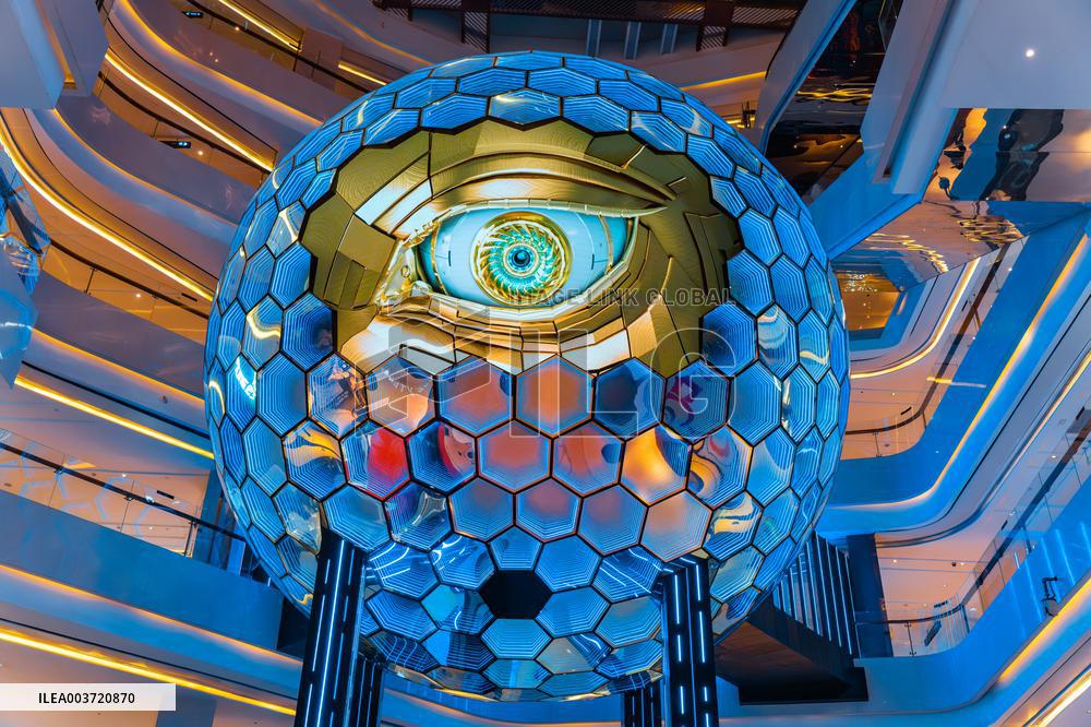 A Cyberpunk Style 9D Cinema in Chongqing