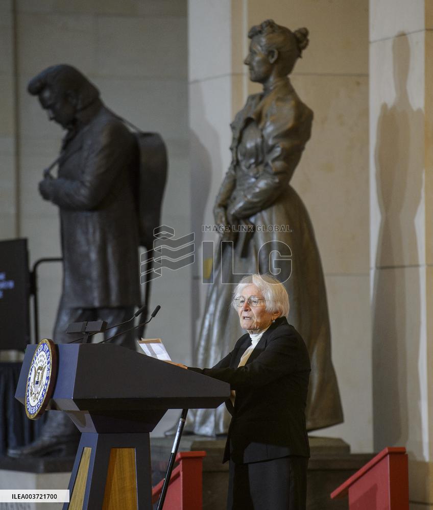 Martha Hughes Cannon Statue Unveiling - Washington