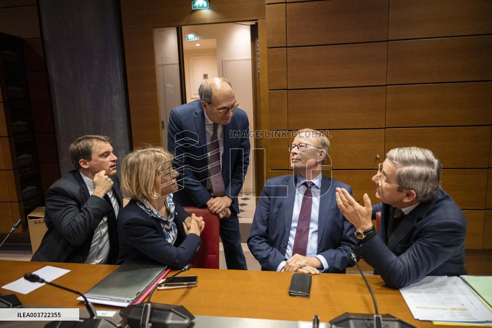 Bruno Le Maire Hearing - Paris, France