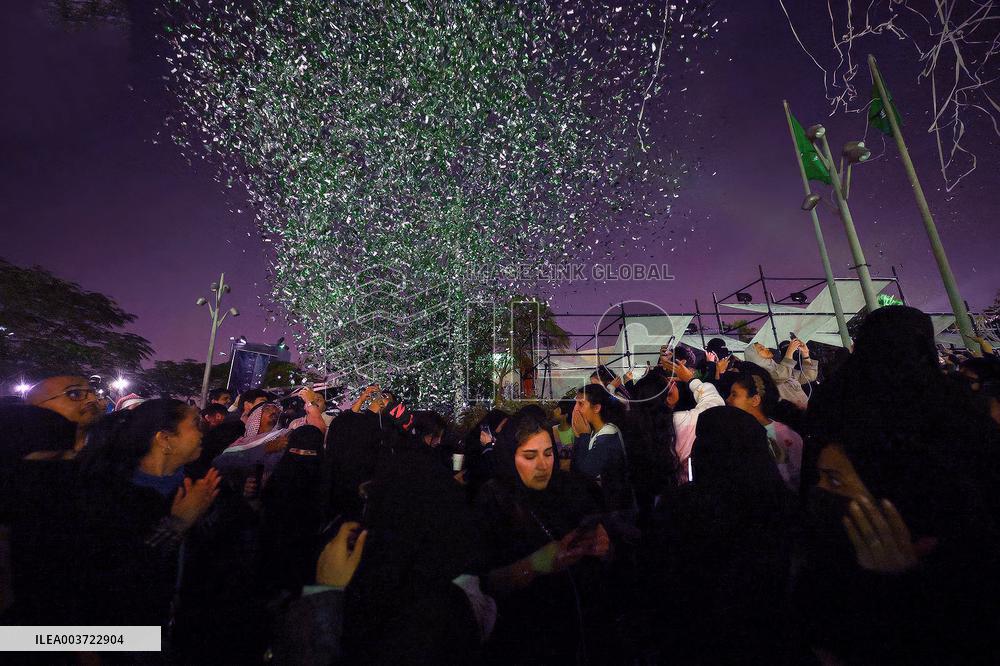 Celebrations For Saudi Arabia FIFA 2034 - Jeddah