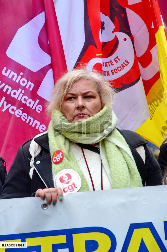 Demonstration for Employment and Industry - Paris