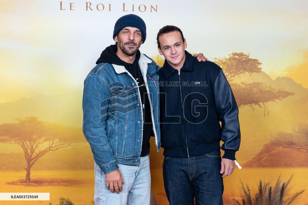 Mufasa Premiere - Paris AJ