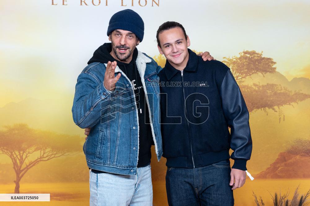 Mufasa Premiere - Paris AJ