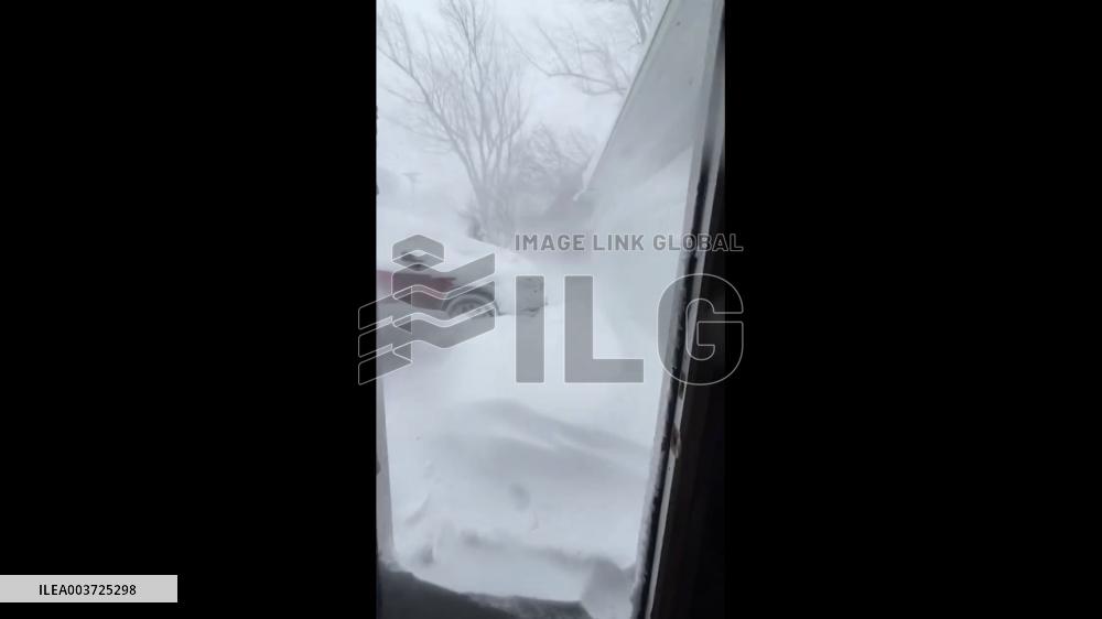 US: Lake-Effect Snow Hits Western New York 5