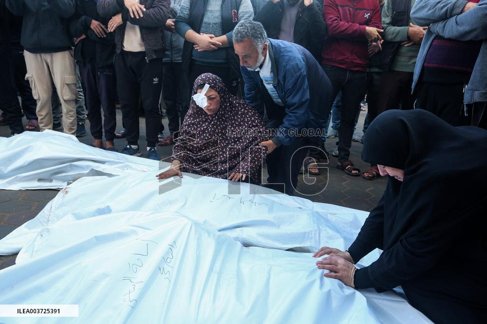 Dozens Of Palestinians Killed By Israeli Strikes - Gaza