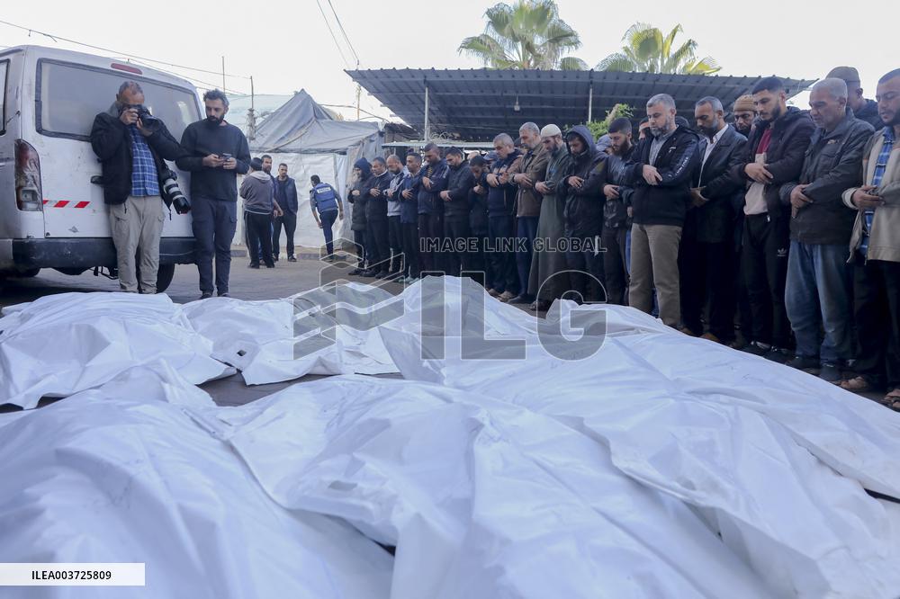 Dozens Of Palestinians Killed By Israeli Strikes - Gaza