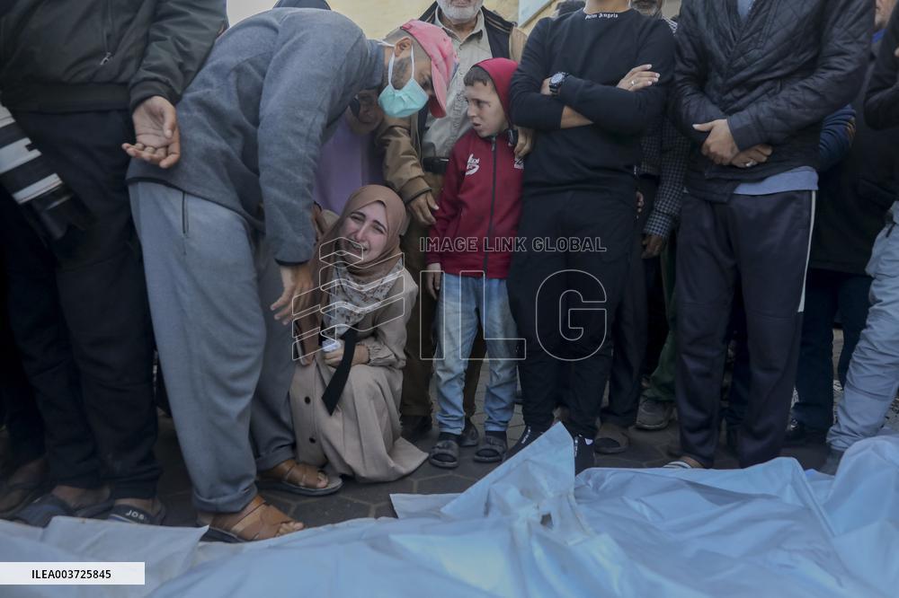 Dozens Of Palestinians Killed By Israeli Strikes - Gaza