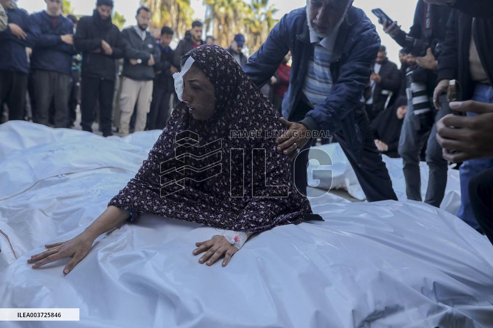 Dozens Of Palestinians Killed By Israeli Strikes - Gaza