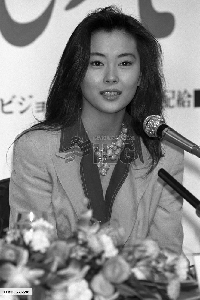 Japanese actress, singer Miho Nakayama