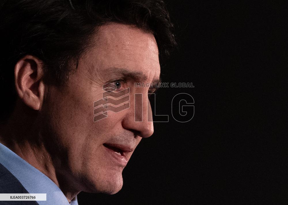 Trudeau Speaks At A Liberal Party Fundraising Event - Richmond