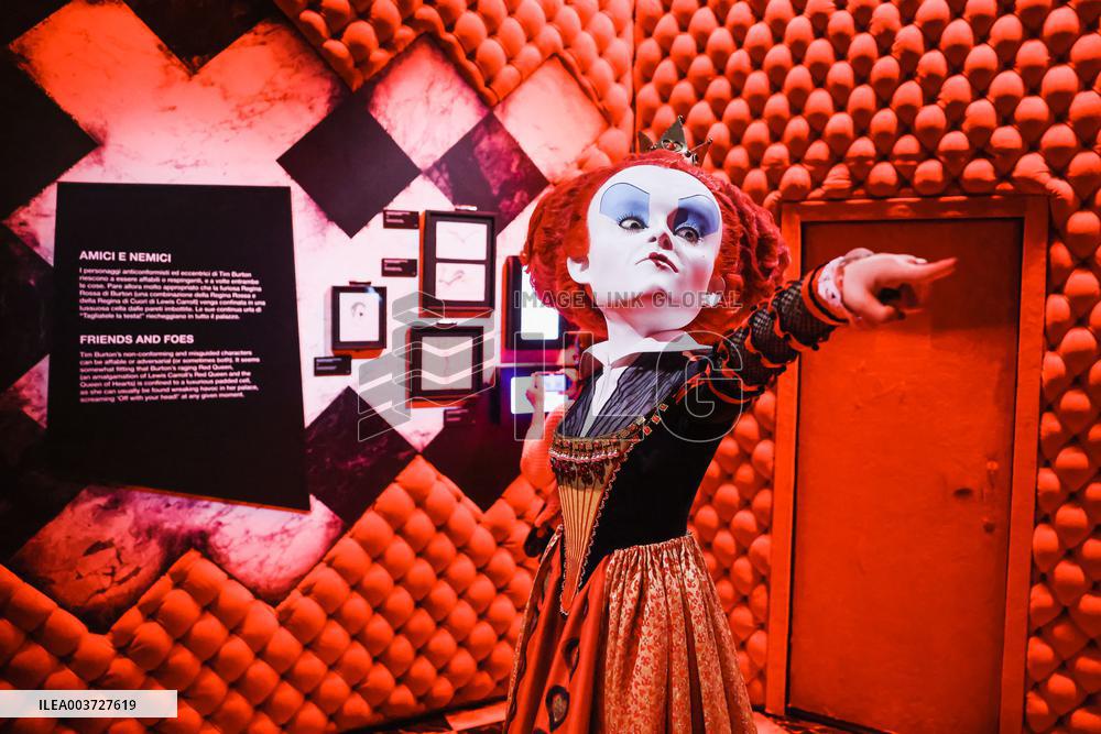 Tim Burton's Labyrinth Exhibition Opening - Milan