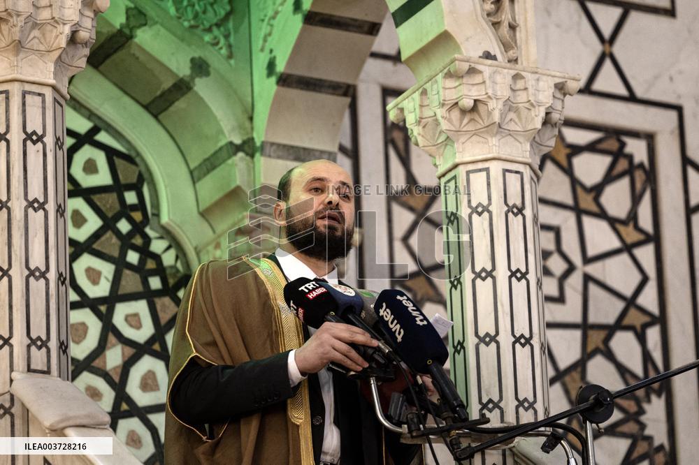 First Friday Prayer At Umayyad Mosque Since Assad’s Fall - Damascus