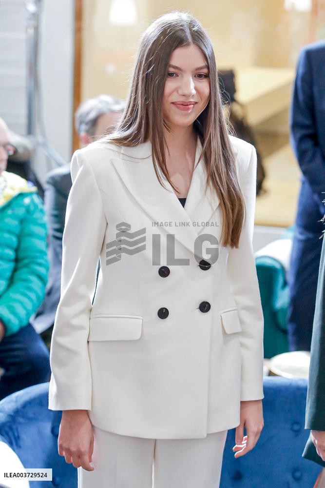 Princess Sofia At Objetivo Patrimonio Awards - Madrid