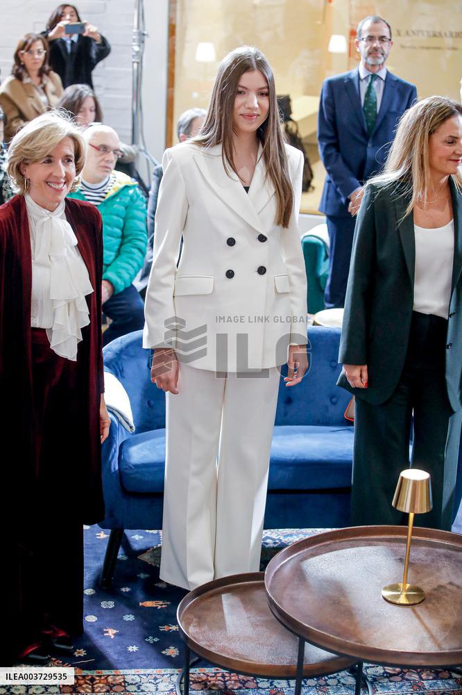 Princess Sofia At Objetivo Patrimonio Awards - Madrid