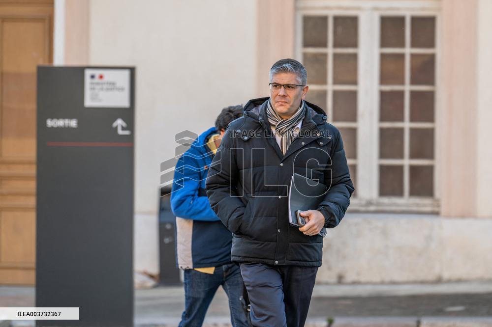 Trial Of The Building Collapse On Rue D'Aubagne In Marseille