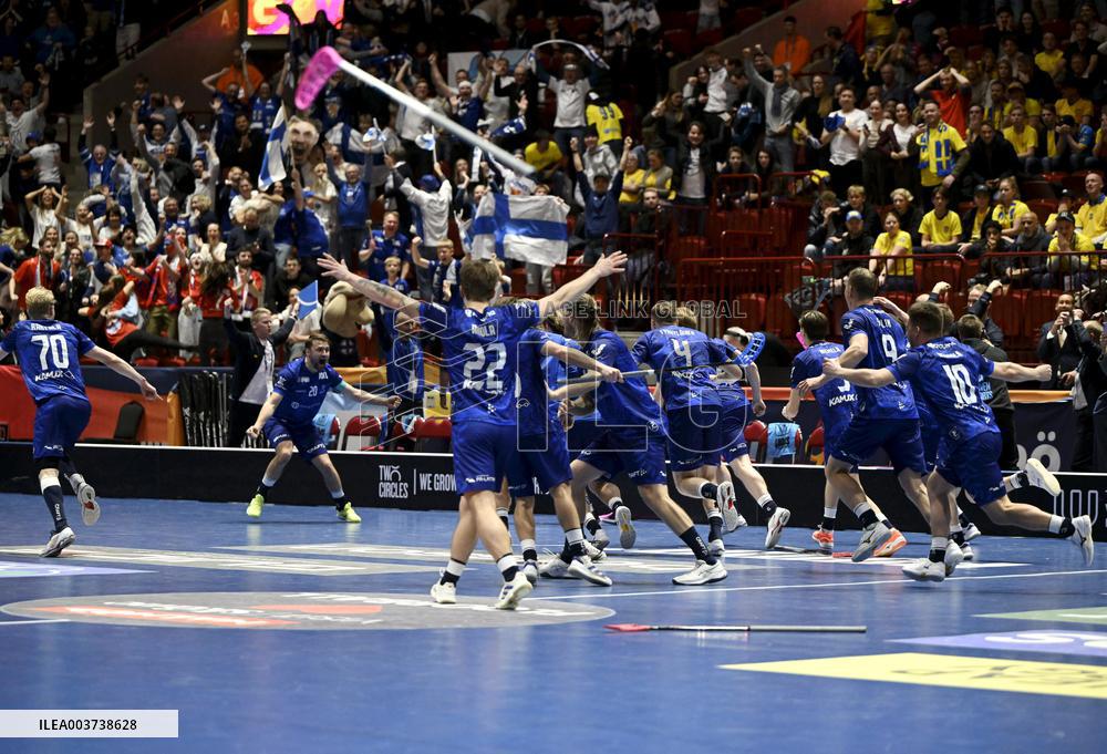 Salibandy: Pelaako Suomi mitalista miesten MM-kisojen loppuhuipennuksessa?