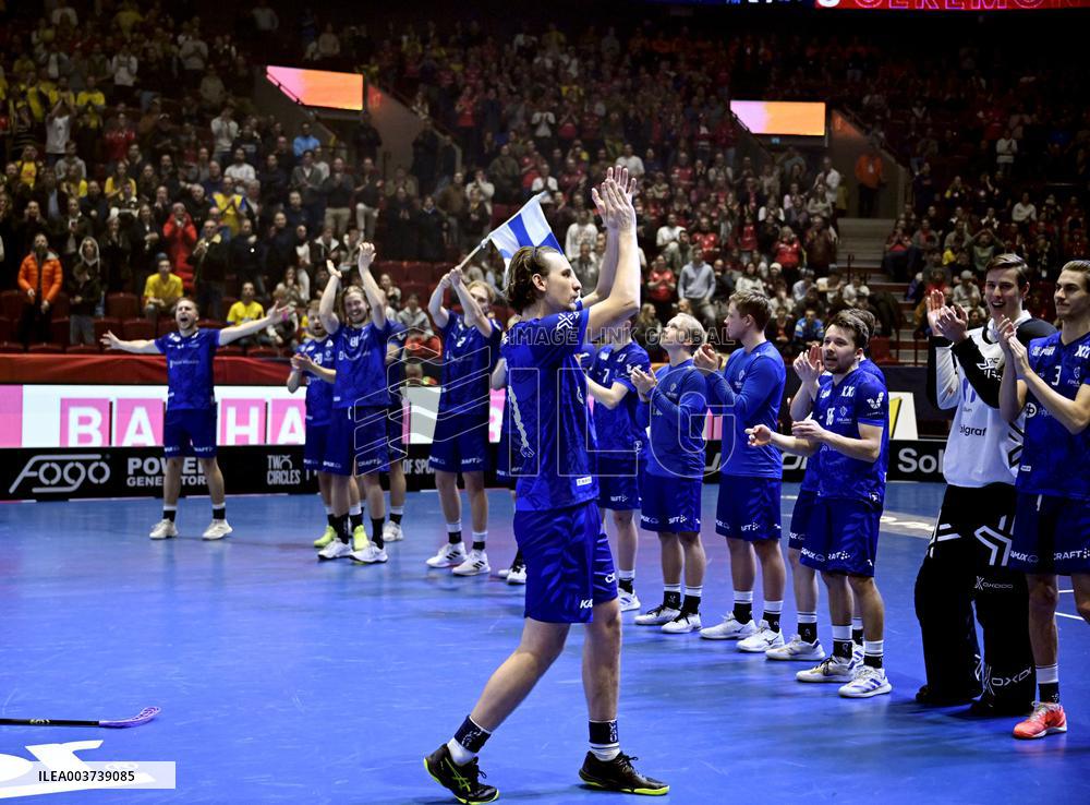 Salibandy: Pelaako Suomi mitalista miesten MM-kisojen loppuhuipennuksessa?