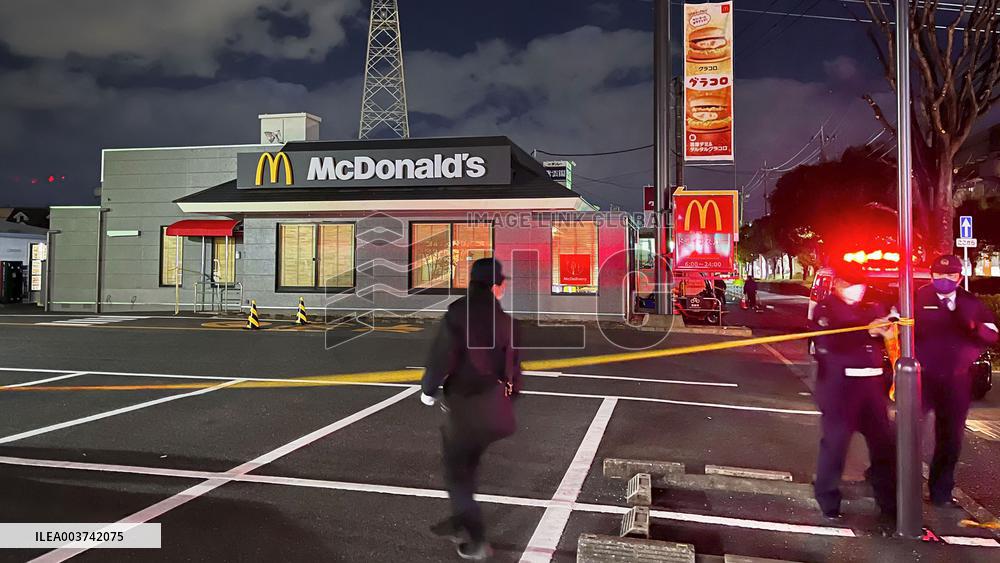 Stabbing attack in fast-food restaurant