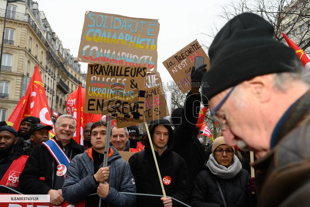 March For Migrants Rights - Paris