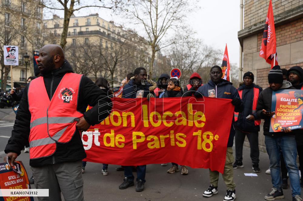 March For Migrants Rights - Paris
