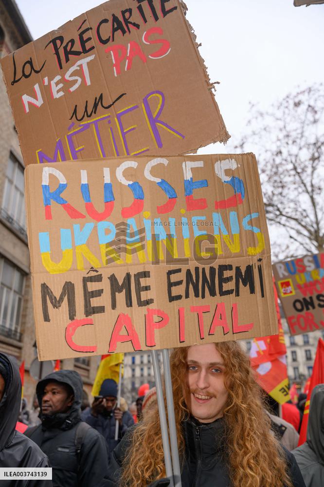 March For Migrants Rights - Paris