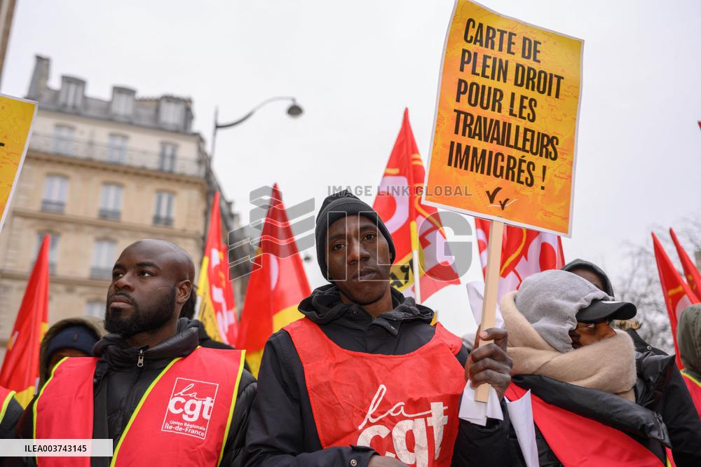 March For Migrants Rights - Paris